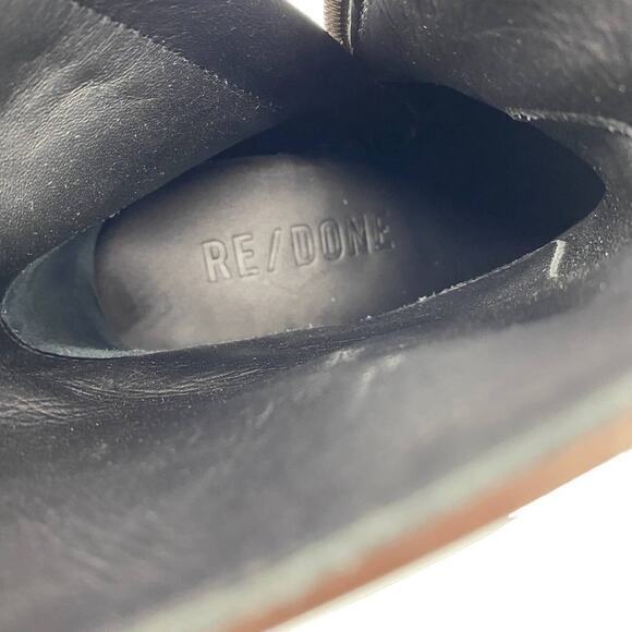 RE/DONE Brown suede 90’s western boot cowboy boot - Picture 6 of 8